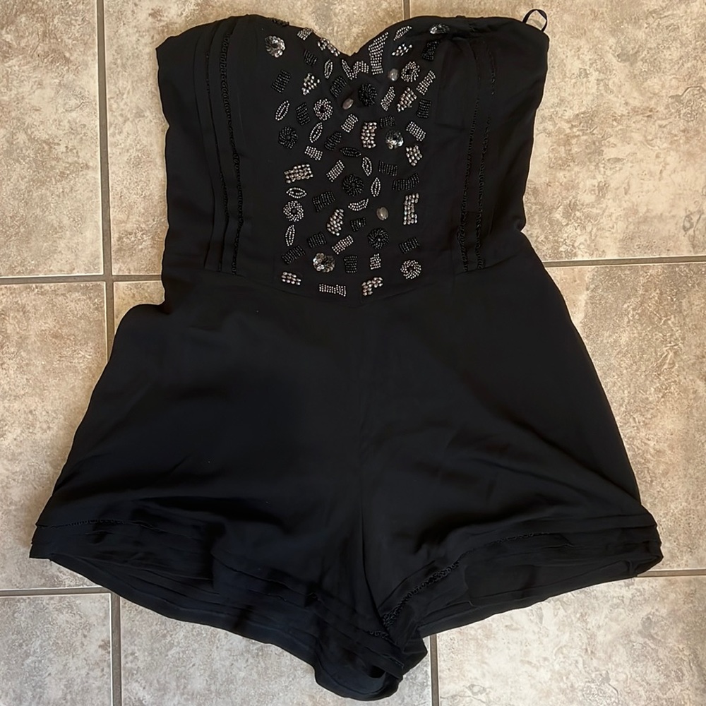 Guess Black Romper